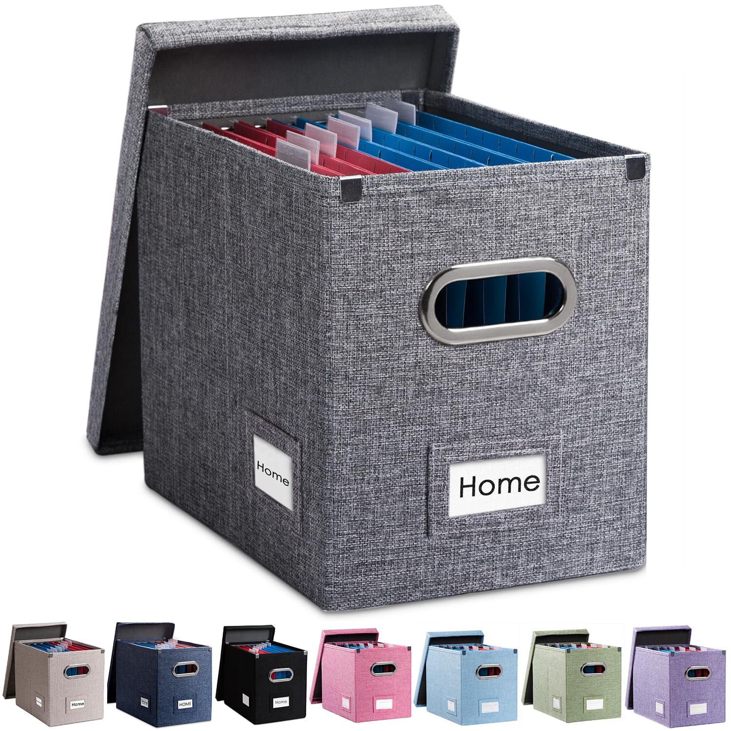 Amazon.com : PRANDOM File Organizer Box - Set of 1 Collapsible